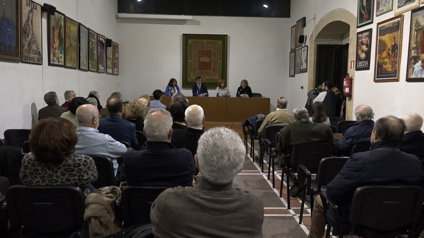 Nicolas Berlanga imparte en Úbeda la conferencia Participación de las Corporaciones Locales en los Asuntos Europeos. Pasado, Presente y Futuro