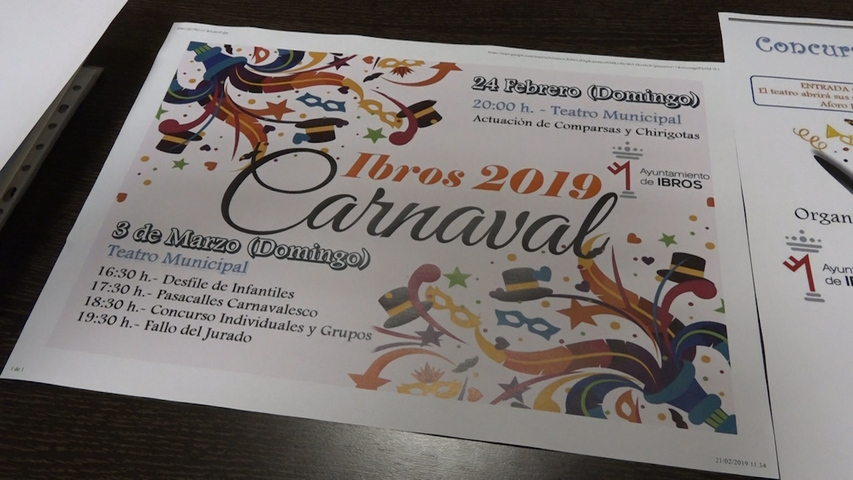 Este domingo comienza el carnaval en Ibros