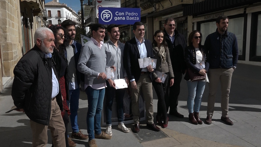 Nuevas Generaciones del PP reclama en Baeza un cambio de gobierno a nivel local y nacional