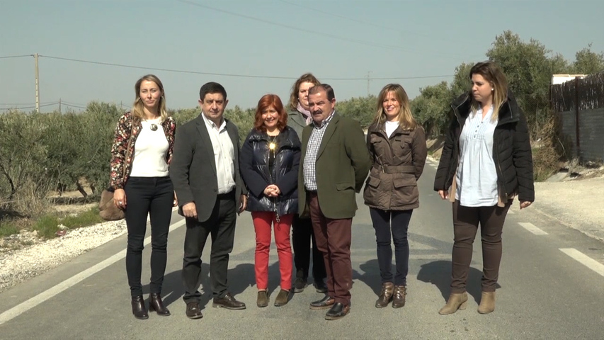 Inaugurada la carretera de acceso a Santa Eulalia