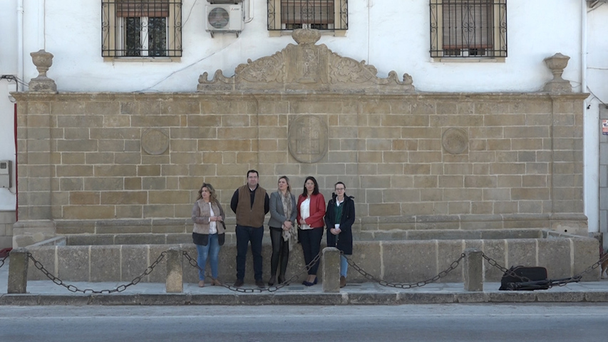 Inaugurada la reciente restauración de la Fuente del Moro