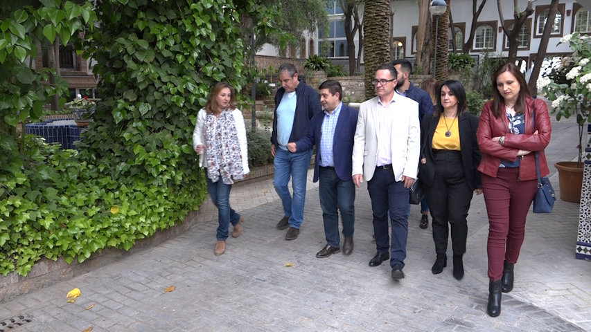 El presidente de la Diputación visita las instalaciones del Balneario “San Andrés” de Canena