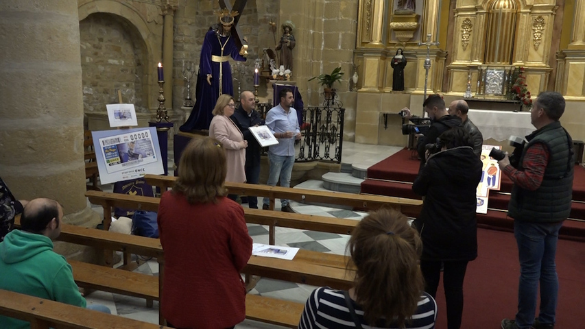 La ONCE lanza un cupón con la imagen de Nuestro Padre Jesús Nazareno de Rus con motivo de su IV Centenario