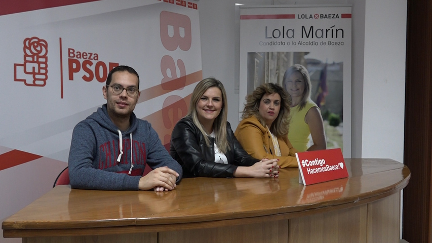 El PSOE presenta su candidatura en Baeza este domingo a las 12 en Ruinas de San Francisco»