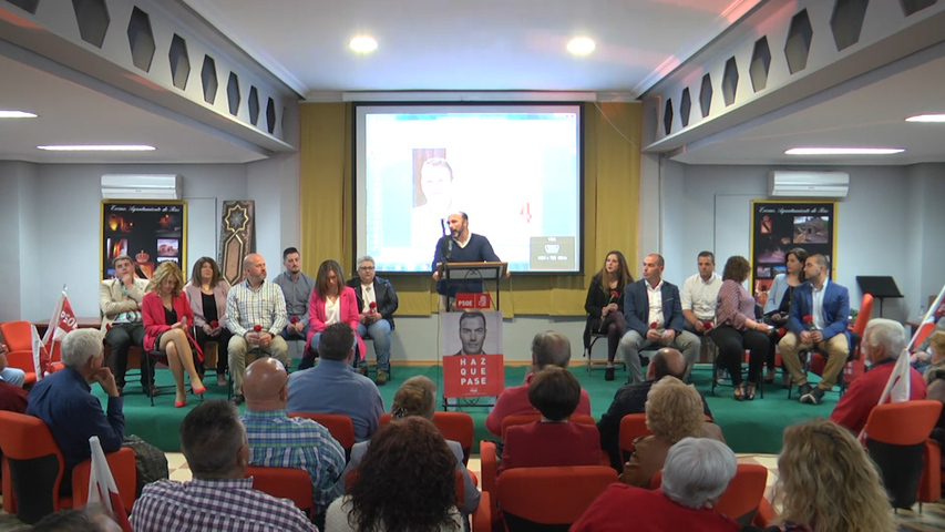 Presentada la lista con la que el PSOE de Rus concurre a las municipales