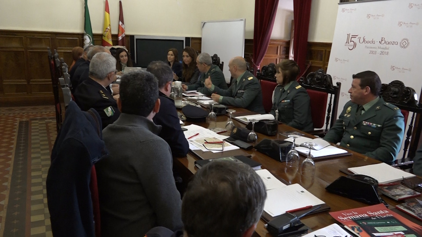 Celebrada en Úbeda la Junta Local de Seguridad de cara a la Semana Santa