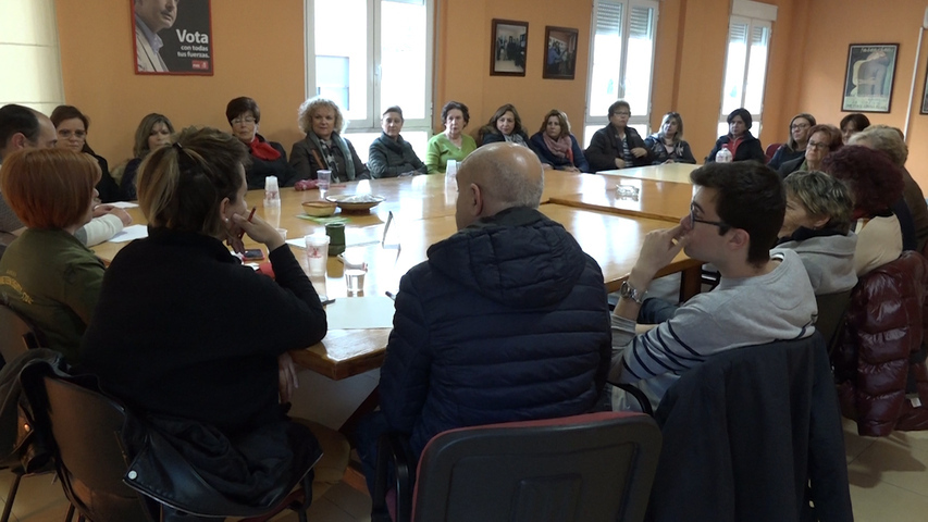 El PSOE Úbeda se reúne con las asociaciones de mujeres