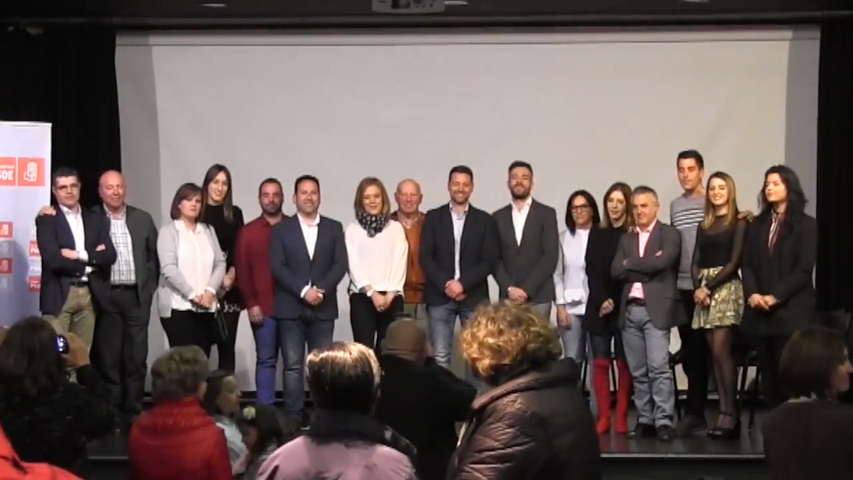 Presentada la lista del PSOE de Torreperogil para las municipales