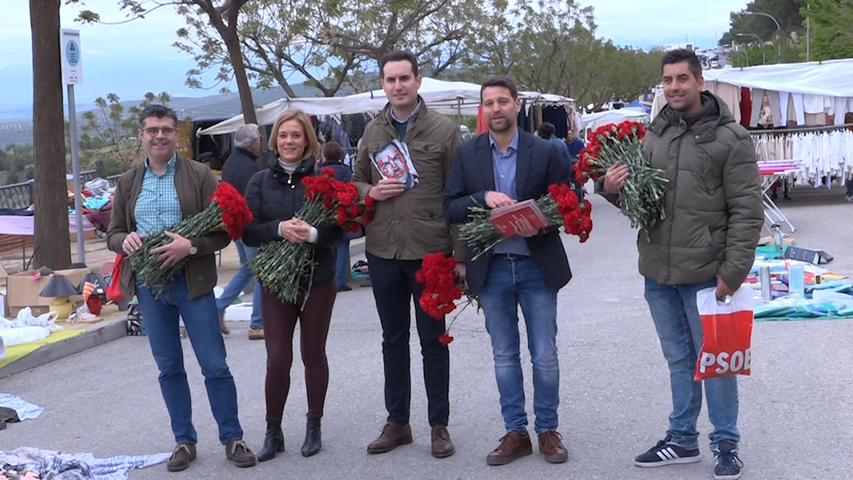 Reparto electoral del PSOE en Torreperogil