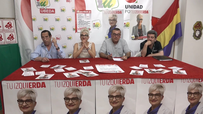 IU Úbeda presenta sus propuestas para medio ambiente