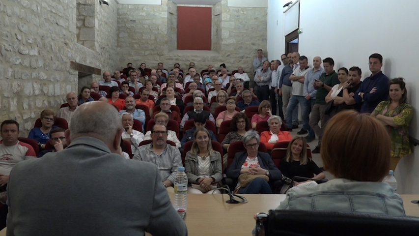 Reunión sectorial del PSOE sobre agricultura, comercio y turismo en Úbeda