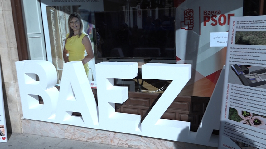El PSOE de Baeza activa su sede electoral en la calle San Pablo