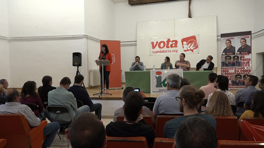 IU presenta en Baeza sus candidaturas en la comarca de La Loma