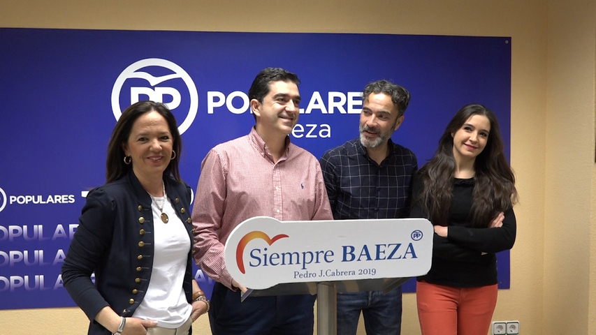 El PP presenta en Baeza su programa económico para la ciudad