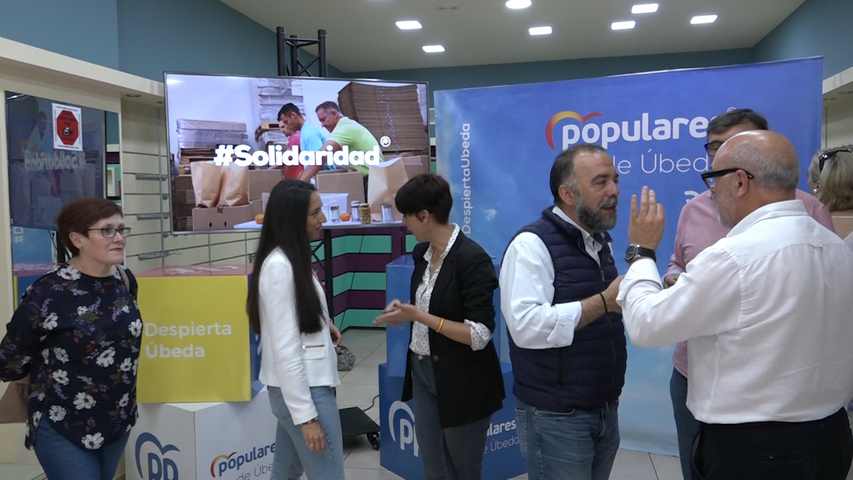 El PP estrena sede electoral en Úbeda en la calle Obispo Cobos