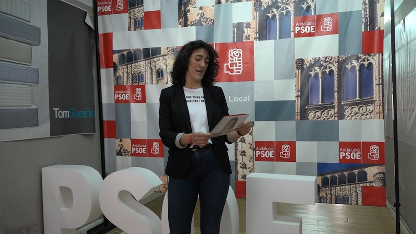 El PSOE presenta en Baeza sus propuestas para educación y cultura