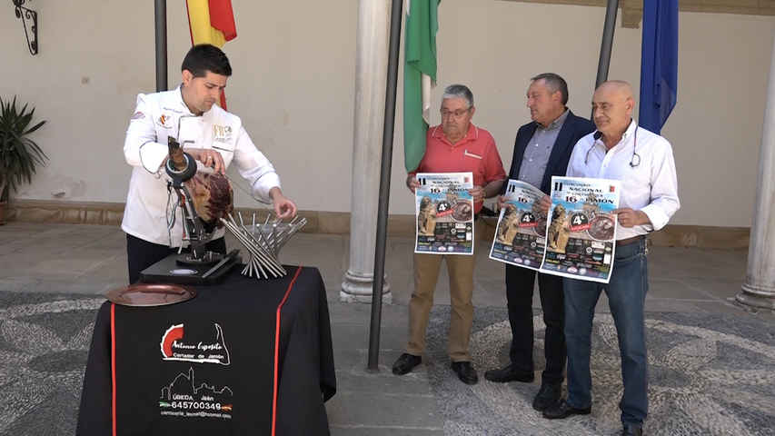 Úbeda acogerá el 16 de Junio el II Concurso Nacional de Cortadores de Jamón