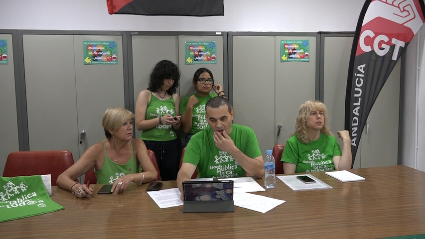 CGT denuncia la pérdida de unidades educativas en los centros públicos