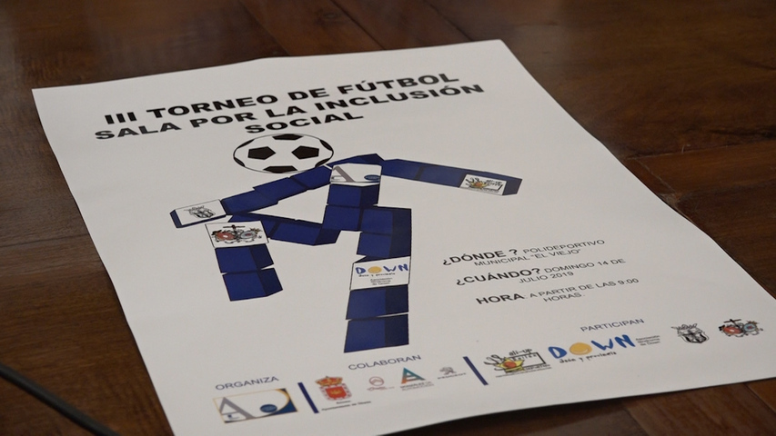 Presentada en Úbeda la III edición del Torneo de Fútbol Sala por la Inclusión Social