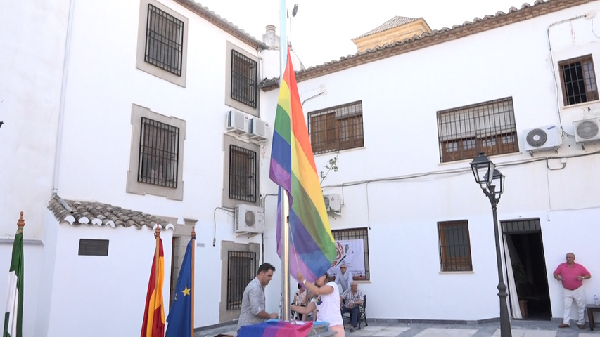 Inaugurada en Begíjar la «Plaza de la Diversidad»