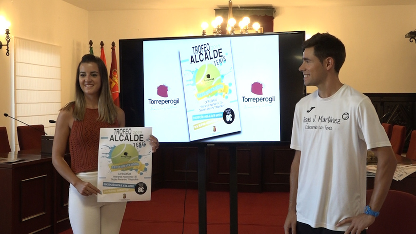 Presentado el Torneo alcalde de Tenis de Torreperogil