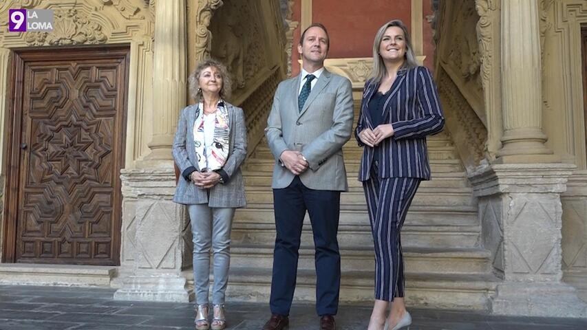Primera visita oficial del nuevo rector de la UNIA a la sede de Baeza