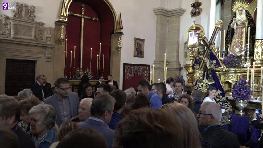 Éxito del Besapies Magno organizado por la Unión de Cofradías en Úbeda
