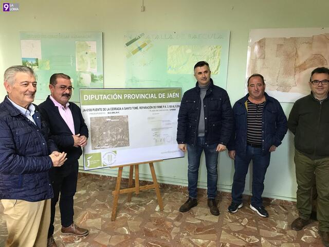 Diputación destinará más de 812.000 euros a la carretera de Santo Tomé al Puente de la Cerrada