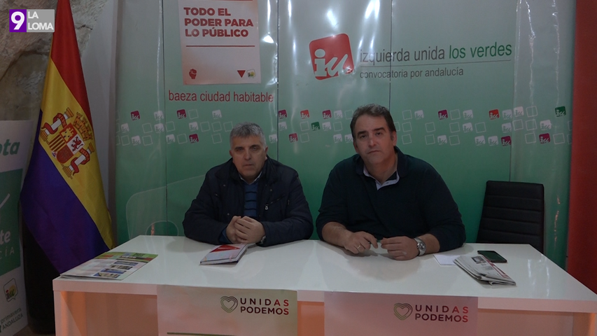 Joaquín López pide el voto para Unidas Podemos contra las políticas neoliberales del PSOE