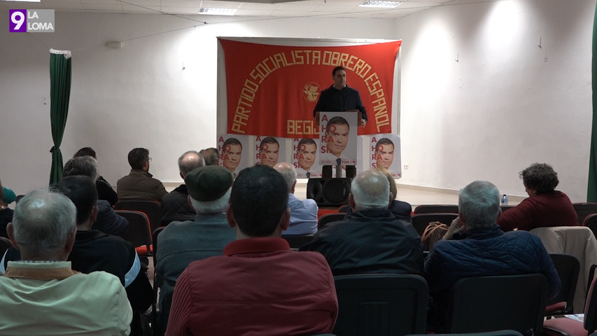 El PSOE pide el voto en Begíjar para continuar con el estado social frente al mercantil que proponen las derechas