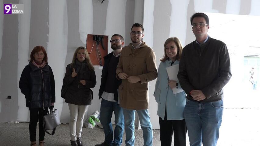 La alcaldesa de Úbeda vista las obras del espacio joven