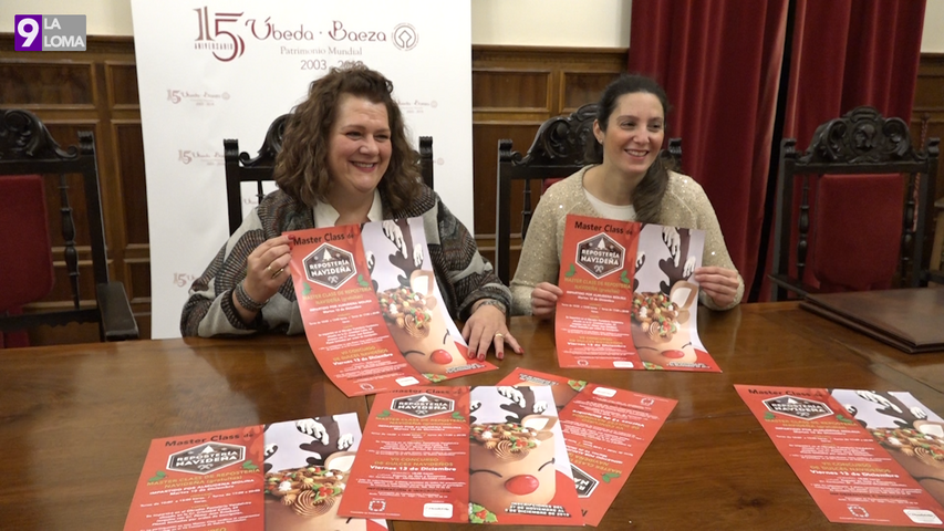 Abierto el plazo para apuntarse al taller de reposteria Navideña de Úbeda