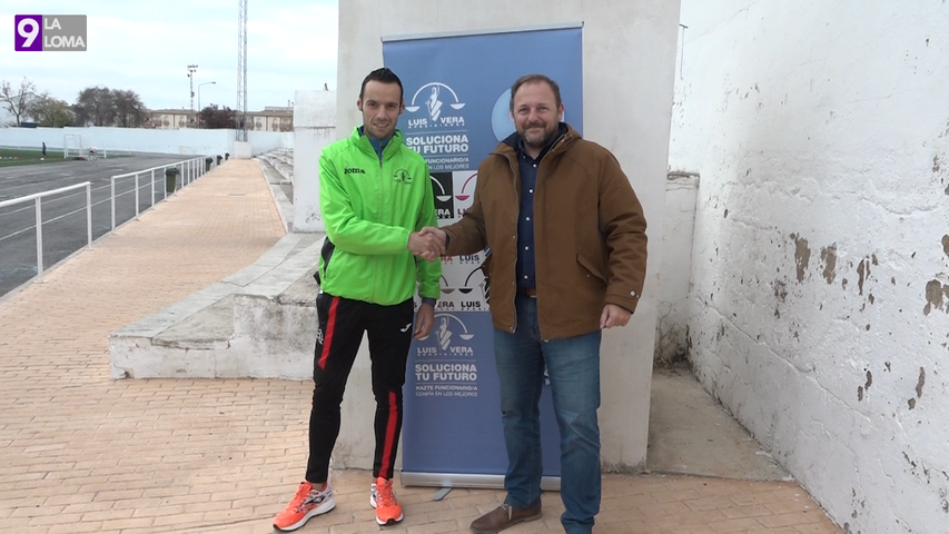 Luis Vera Oposiciones patrocinador oficial del atleta Baezano Miguel Ángel Ruiz