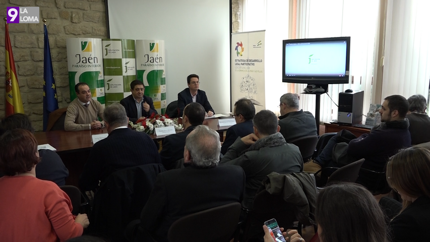 Encuentro de la Diputación con empresarios turísticos en Sabiote