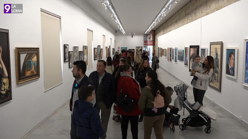 El alumnado de “Antonio Moreno” expone sus pinturas en Baeza