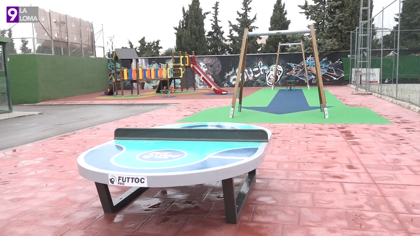 Remodelado el parque lúdico del Polideportivo ‘El Viejo’, tras su remodelación.