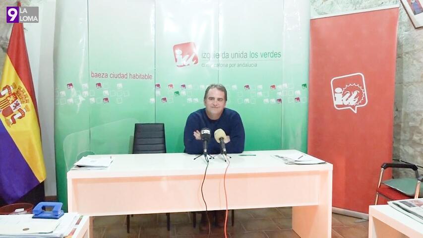 Joaquín López realiza balance del último pleno de Baeza