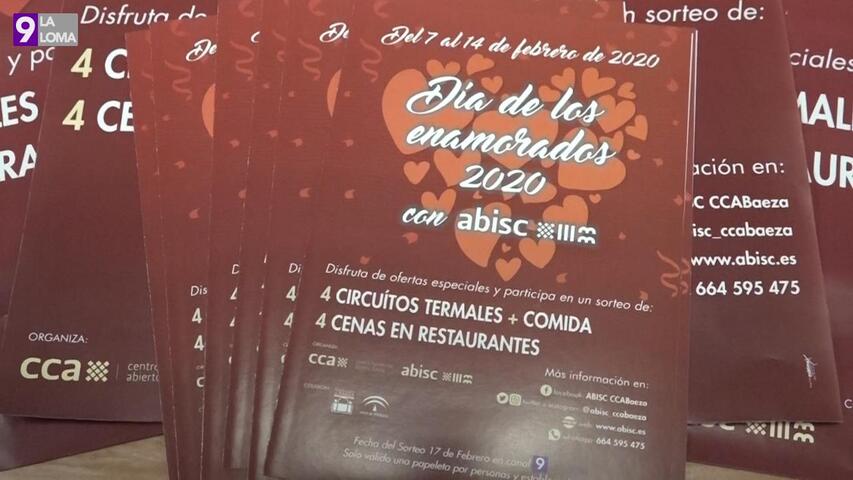 ABISC incentiva el comercio local en Baeza con la campaña para el Día de los Enamorados