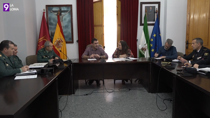 Reunión anual de la Junta Local de Seguridad en Begíjar