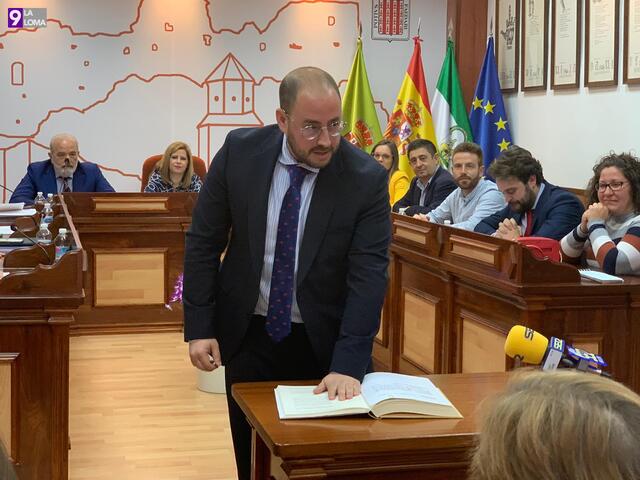 Pablo Ruiz toma posesión de su cargo como nuevo alcalde de Bedmar