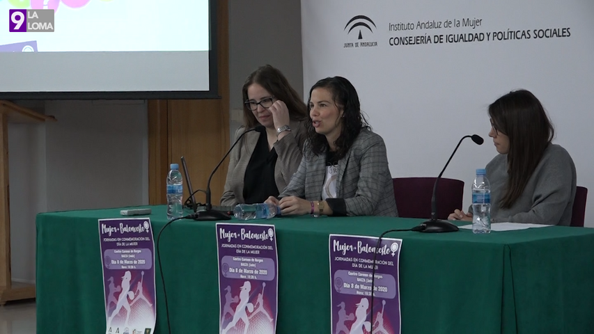 La jornada «Mujer y baloncesto» visibiliza en Baeza el papel de la mujer en el deporte