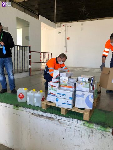 fotos material sanitario centros escolares