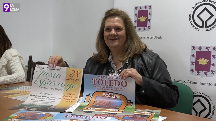 Magdalena Urrutia informa de los viajes para personas mayores en Úbeda 2 magdalena