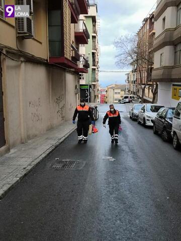 Protección Civil y Servicios Sociales atienden en Úbeda a personas mayores sin asistencia familiar