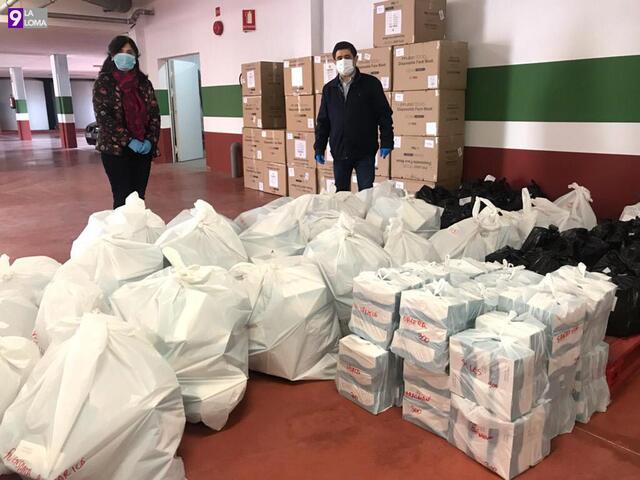 Diputación distribuye 100.000 mascarillas entre los 97 ayuntamientos de la provincia