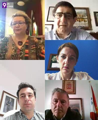 El presidente de la Diputación se reúne con más alcaldes por videoconferencia