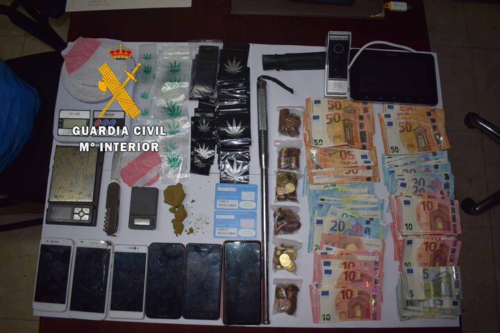 La Guardia Civil detiene a una persona e investiga a otra por delito contra la seguridad pública