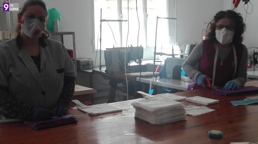 Sigue la solidaridad de Rus elaborando equipos sanitarios de protección