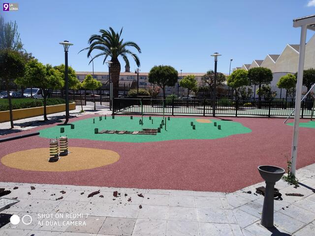 El Ayuntamiento de Úbeda pone a punto los parques Palma Burgos y de la Explanada