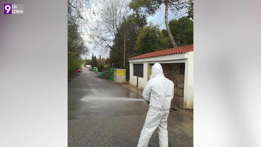 Continúa la limpieza y desinfección en las calles de Úbeda y sus anejos